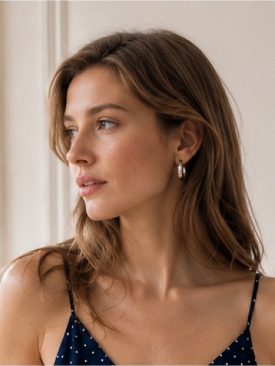 Kendra Scott Jewelry - Kendra Scott Sliver Earrings Minimalist Small Huggie Hoops